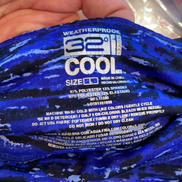 Blue camo leggings - Picture 4 of 4